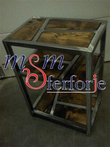 022 FERFORJE DEKORATİF RAF DOLAP