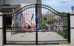 069 FERFORJE KANATLI BAHÇE GİRİŞ KAPISI