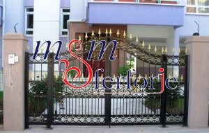 071 FERFORJE KANATLI BAHÇE GİRİŞ KAPISI